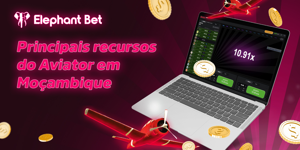 Descrição do jogo Aviator disponível na Elephant Bet em Moçambique